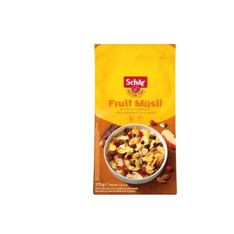 SCHAR MUESLI FRUITA SEM GLUTEN 375 GRS FRUIT 