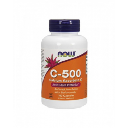 VITAMINA C 500  L ASCORBATO 100 CAPS NO ACID NOW