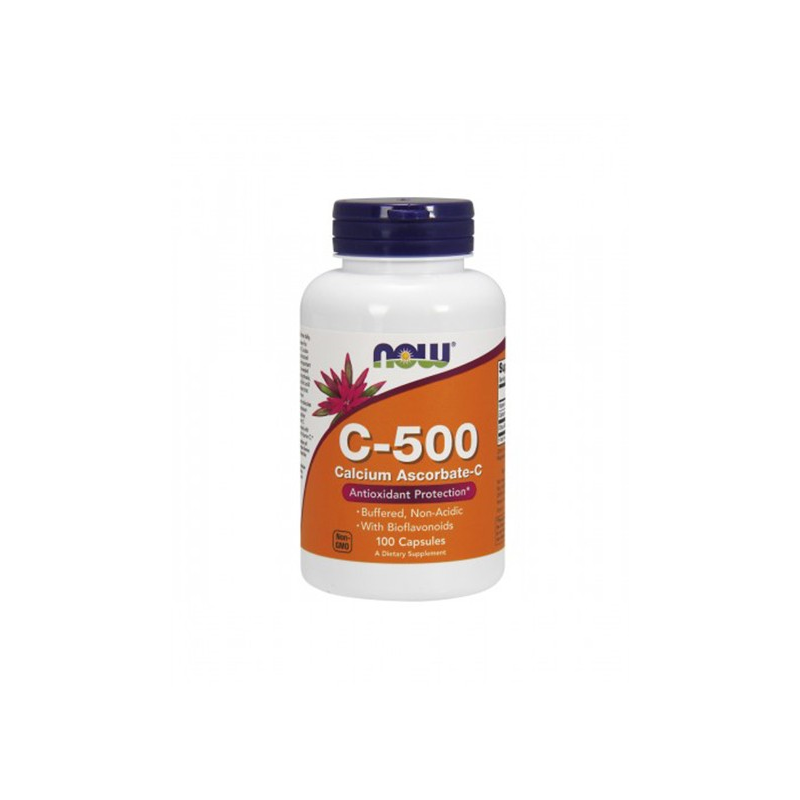 VITAMINA C 500  L ASCORBATO 100 CAPS NO ACID NOW