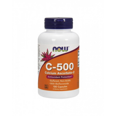 VITAMINA C 500  L ASCORBATO 100 CAPS NO ACID NOW