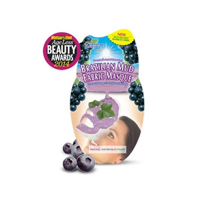 MÁSCARA FACIAL HIDRATANTE COM ARGILA E BAGAS DE AÇAI