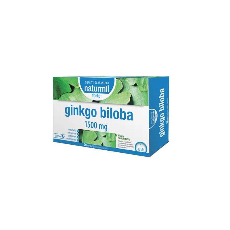 GINKGO BILOBA 1500MG 20 AMPOLAS