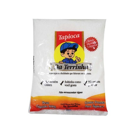 TAPIOCA DA TERRINHA S/ GLUTEN 500g