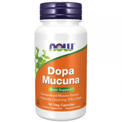 DOPA MUCUNA BRAIN SUPPORT 90 CAPS VEGAN NOW
