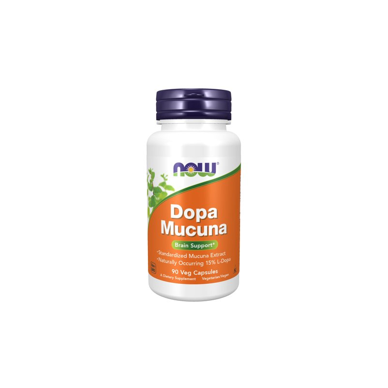 DOPA MUCUNA BRAIN SUPPORT 90 CAPS VEGAN NOW