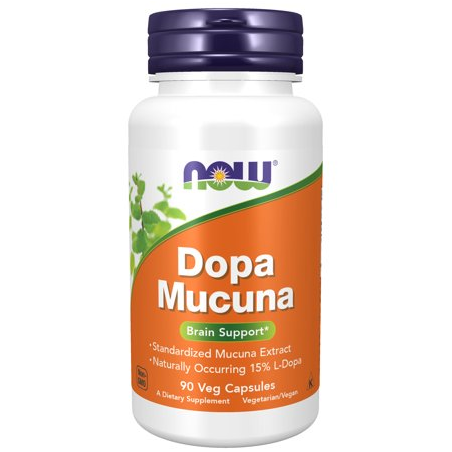 DOPA MUCUNA BRAIN SUPPORT 90 CAPS VEGAN NOW
