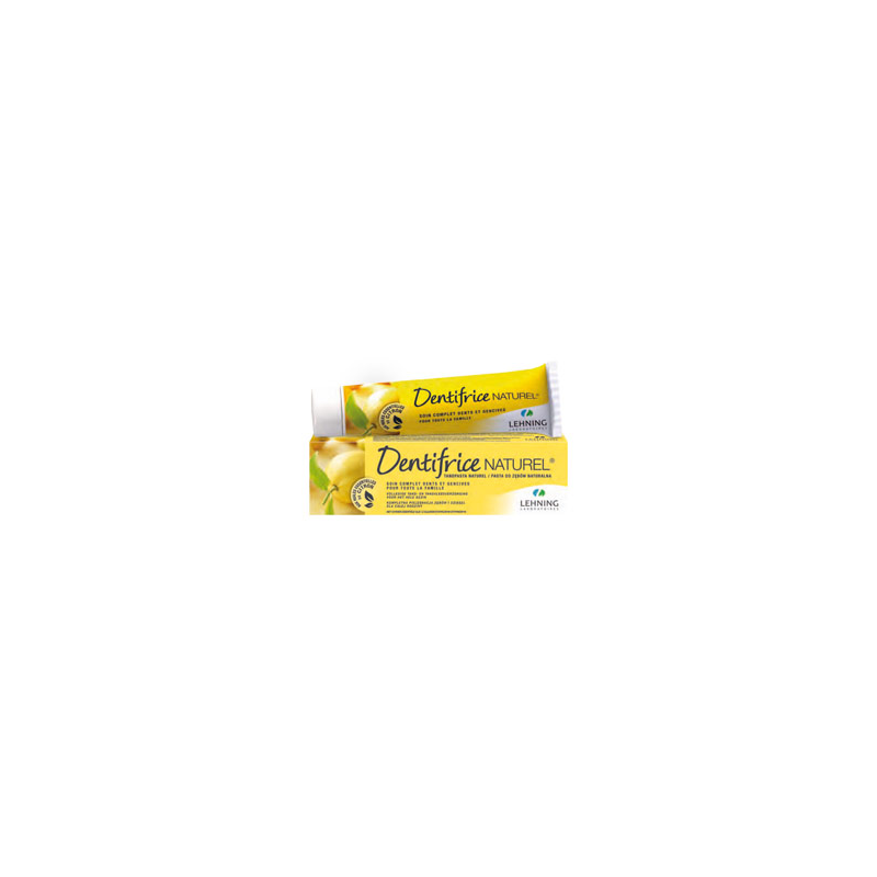 PASTA DENTIFRICA NATURAL HOMEOPATICA 80 GR LEHNING