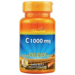 VITAMINA C 1000MG  30 CÁSPSULAS  THOMPSON