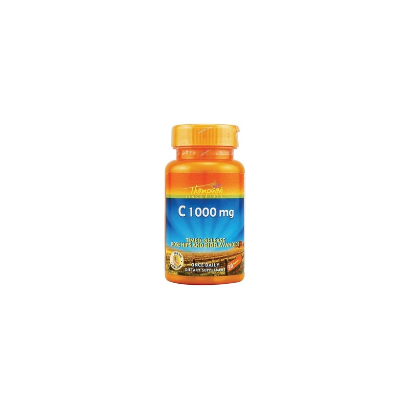 VITAMINA C 1000MG  30 CÁSPSULAS  THOMPSON