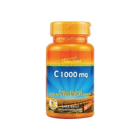 VITAMINA C 1000MG  30 CÁSPSULAS  THOMPSON