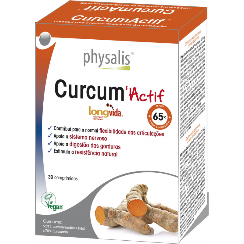 PHYSALIS CURCUM ACTIF  30 COMPRIMIDOS