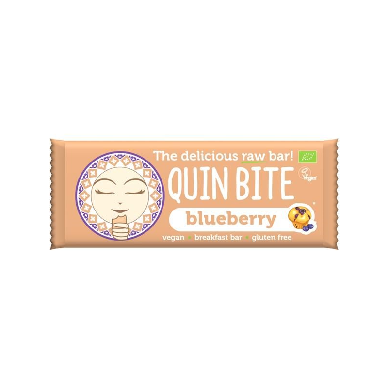 BARRA RAW MIRTILO BIO 30 GRS