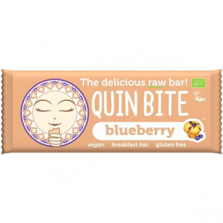 BARRA RAW MIRTILO BIO 30 GRS