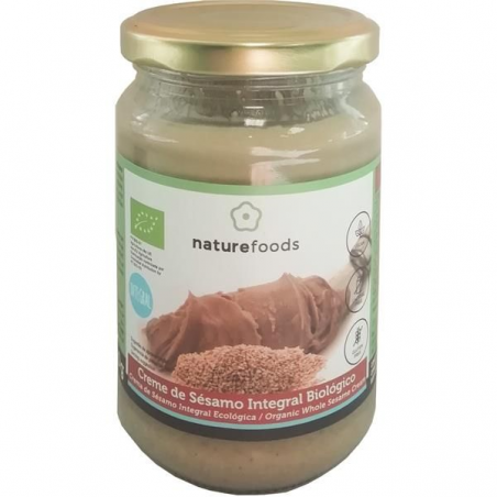 CREME DE SÉSAMO INTEGRAL SEM GLÚTEN BIO 280 G
