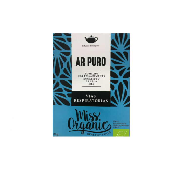 AR PURO 26 GRS BIO 20 SAQ MISS ORGANIC