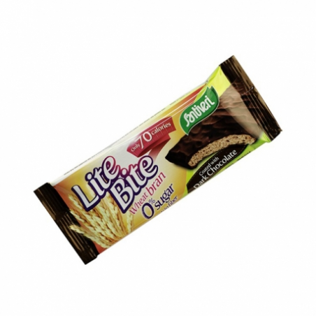 LITE BITE BARRA DE CHOCOLATE PRETO 17g