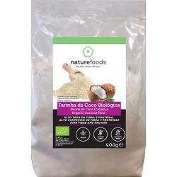 NATURFOODS FARINHA DE COCO S/GLUTEN BIO 400 GRS
