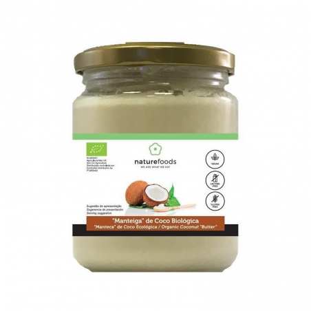 MANTEIGA DE COCO BIO 250G NATUREFOODS