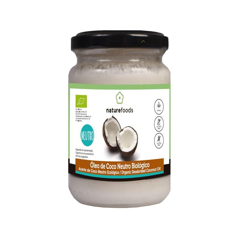 OLEO DE COCO NEUTRO 400 GRS BIO NATUREFOODS