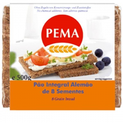 PAO ALEMÃO INTEGRAL COM 8 CEREAIS 500 GRS
