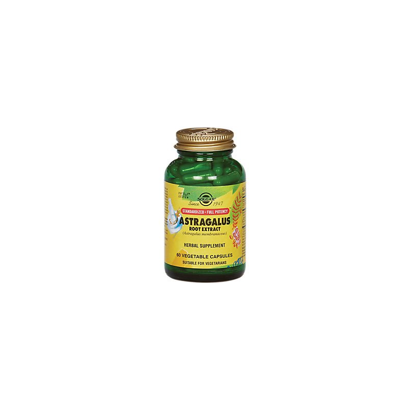 SOLGAR S F P ASTRAGAL ROOT EXTRACT 60 CAPS ASTRAGALUS