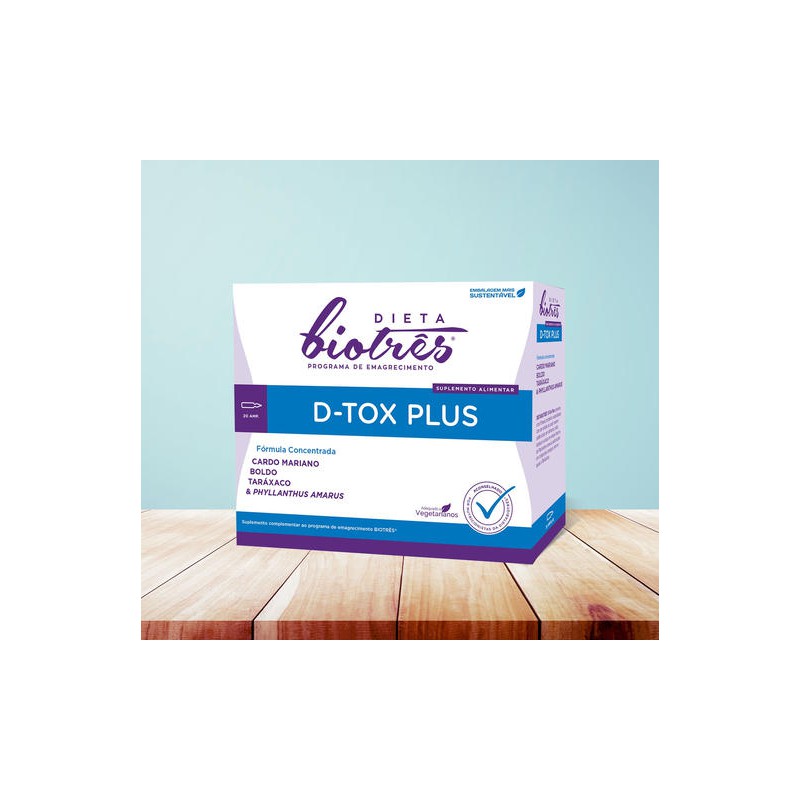 DETOX PLUS 20 AMP DIETA BIO 3