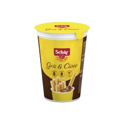 GRESSINOS MILLY COM CREME DE CACAU SEM GLÚTEN  SCHAR