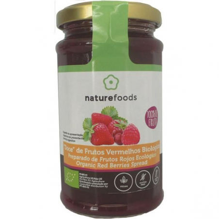 DOCE DE FRUTOS VERMELHOS BIO 240 G NATURFOODS 