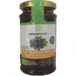 DOCE DE MIRTILO BIO NATURFOODS 240 G DOCE 100% FRUTA