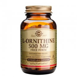 SOLGAR L ORNITHINE 500 MG 50 CAPS
