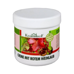 CREME MIT ROTEM WEINLAUB 250 ML  KRAUTERHOF