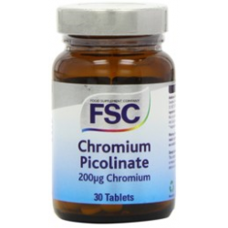 Fsc chromium polynicotinate 30 cápsulas