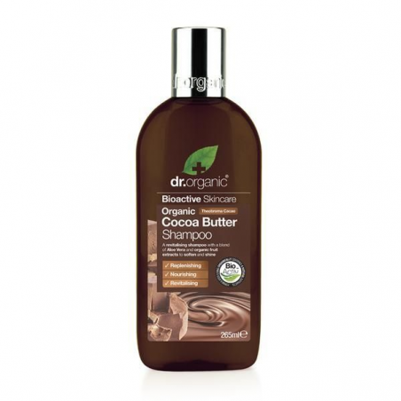 SHAMPOO COCOA BUTTER 265 ML DR ORGANIC
