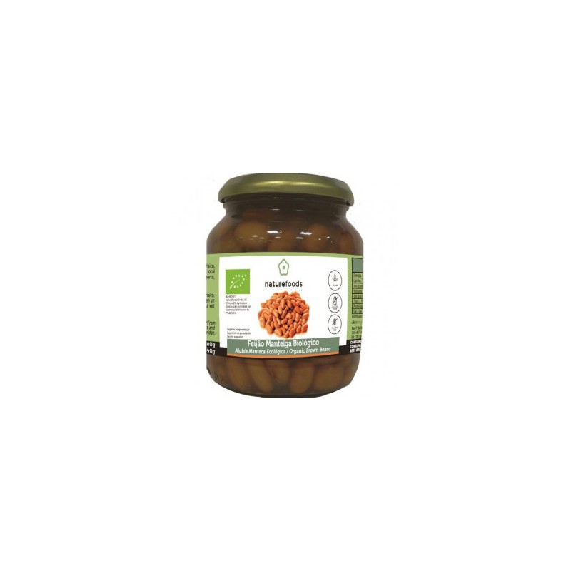 FEIJAO MANTEIGA BIO COZIDO 360 GRS NATUREFOODS