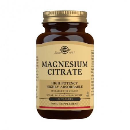 MAGNESIUM CITRATE 120 COMP SOLGAR