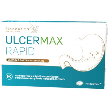 ULCERMAX RAPID 30 COMPRIMIDOS