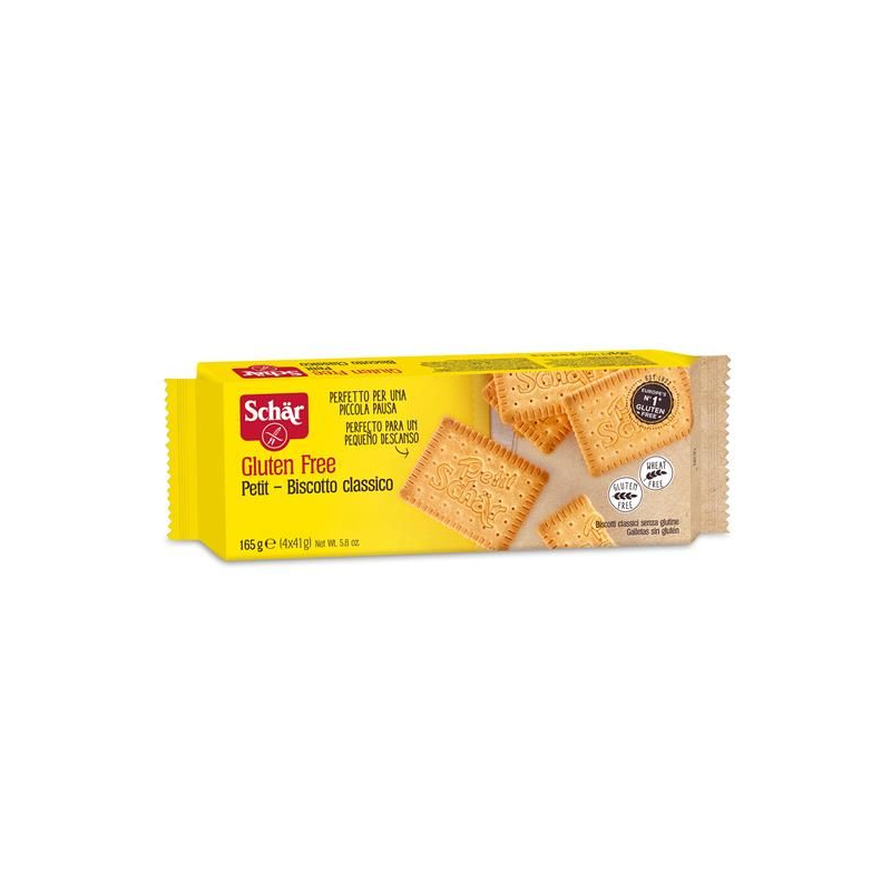 SCHAR BOLACHA PETIT SEM GLUTEN 165g 