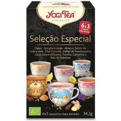SELEÇÃO DE INFUSÕES AYURVÉDICAS BIO 18 Saquetas
