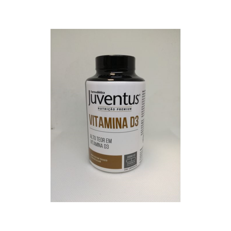 Juventus Vitamina D3 100 Cápsulas