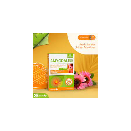AMYGDALISE 20 PASTILHAS DIETMED
