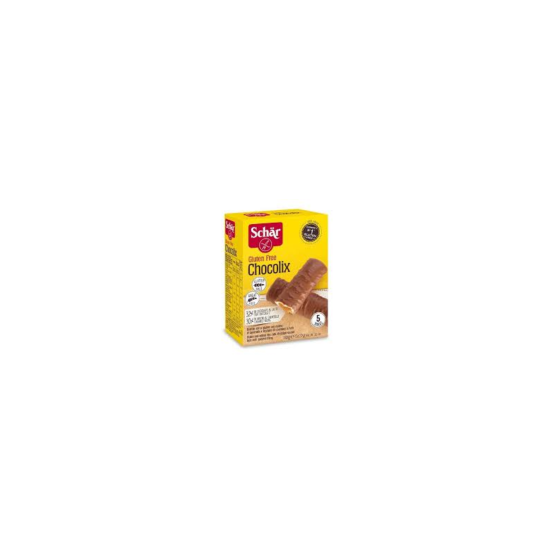 BARRAS CHOCOLIX 110G  S/GLÚTEN  SCHAR