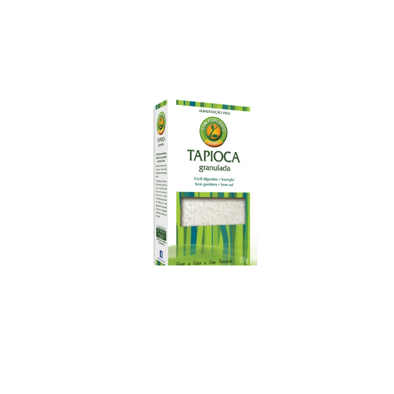TAPIOCA GRANULADA 250 GRS CEM PORCENTO