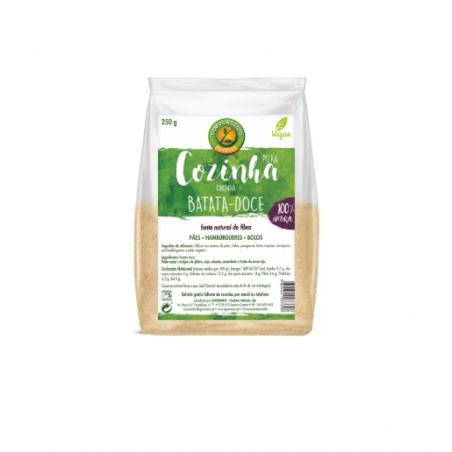 FARINHA DE BATATA DOCE VEGAN 250 GRS CEM PORCENTO COZINHA PURA