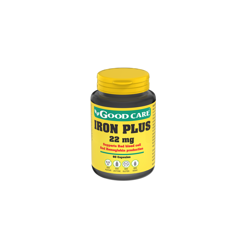 IRON PLUS 22 MG 60 CAPS GOOD CARE