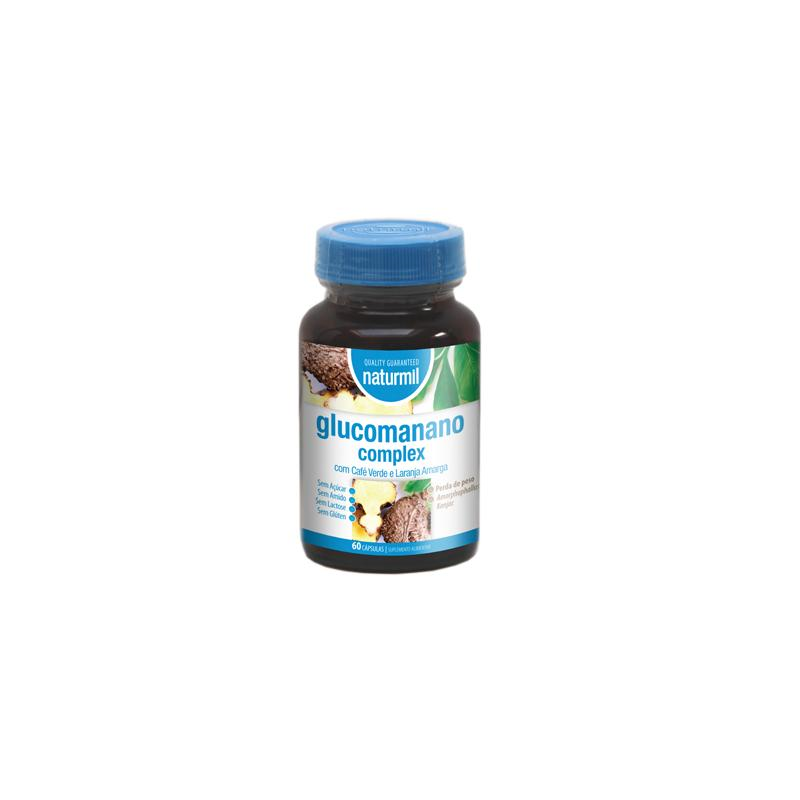 GLUCOMANANO COMPLEX 500MG 60 CAPSULAS NATURMIL