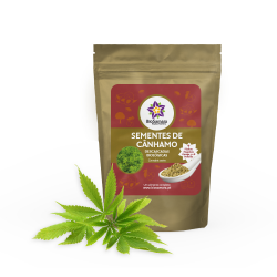 SEMENTES DE CANHAMO DESCASCADAS 125 GRS BIOSAMARA 