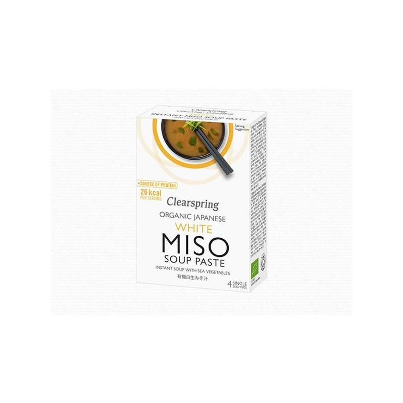 SOPA INSTANTÂNEA MISO BRANCO BIO ALGAS 60 Gramas