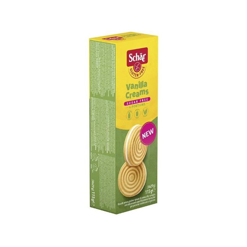 BISCOITOS BAUNILHA S G 115 GRS SCHAR