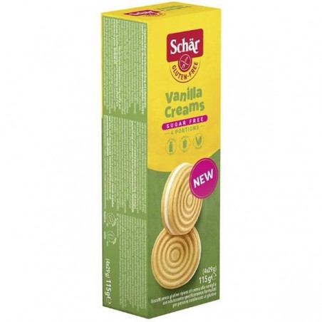 BISCOITOS BAUNILHA S G 115 GRS SCHAR