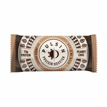Barra proteica de amendoins com pepitas de chocolate  50g